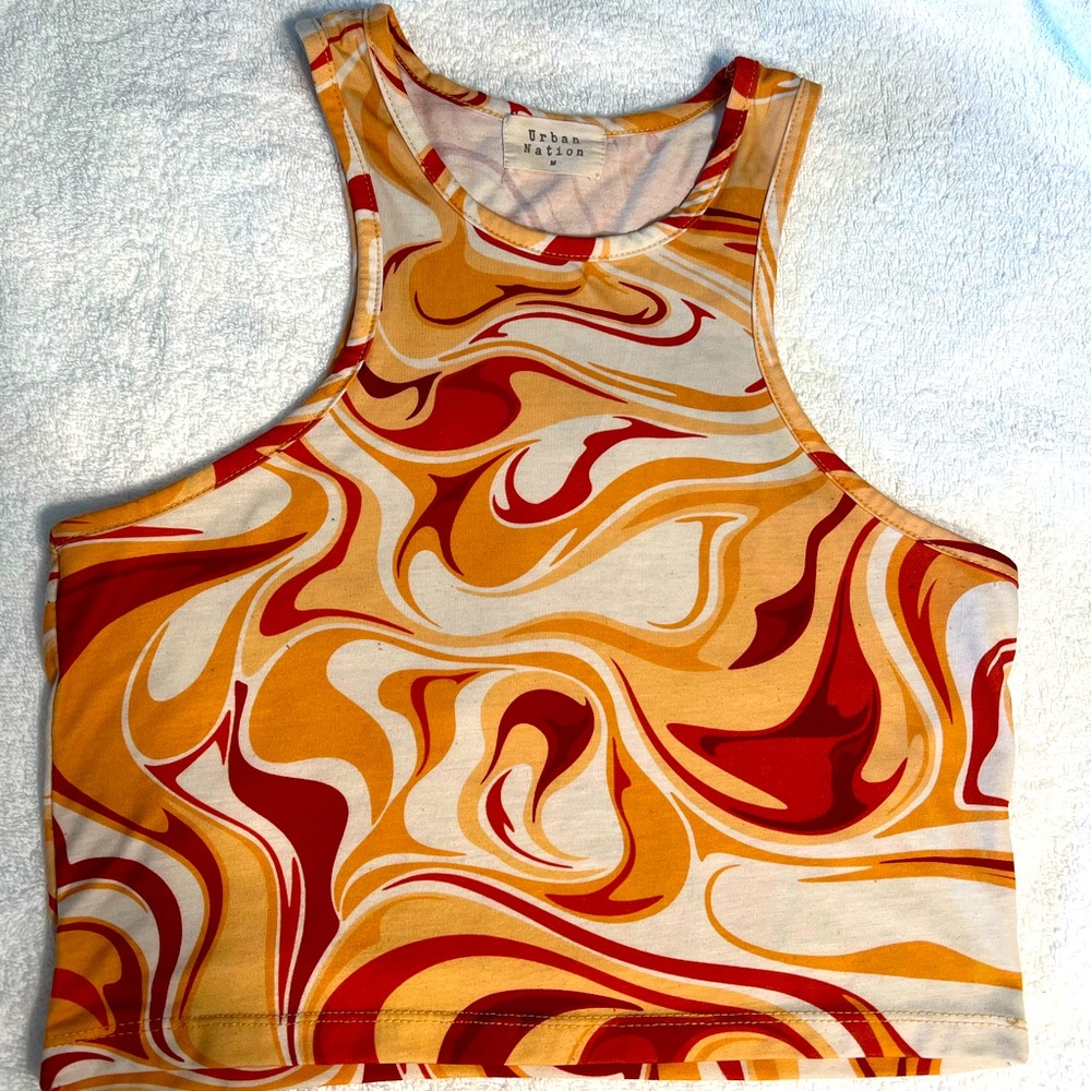 This fits like a small, it was bought at Burlington.